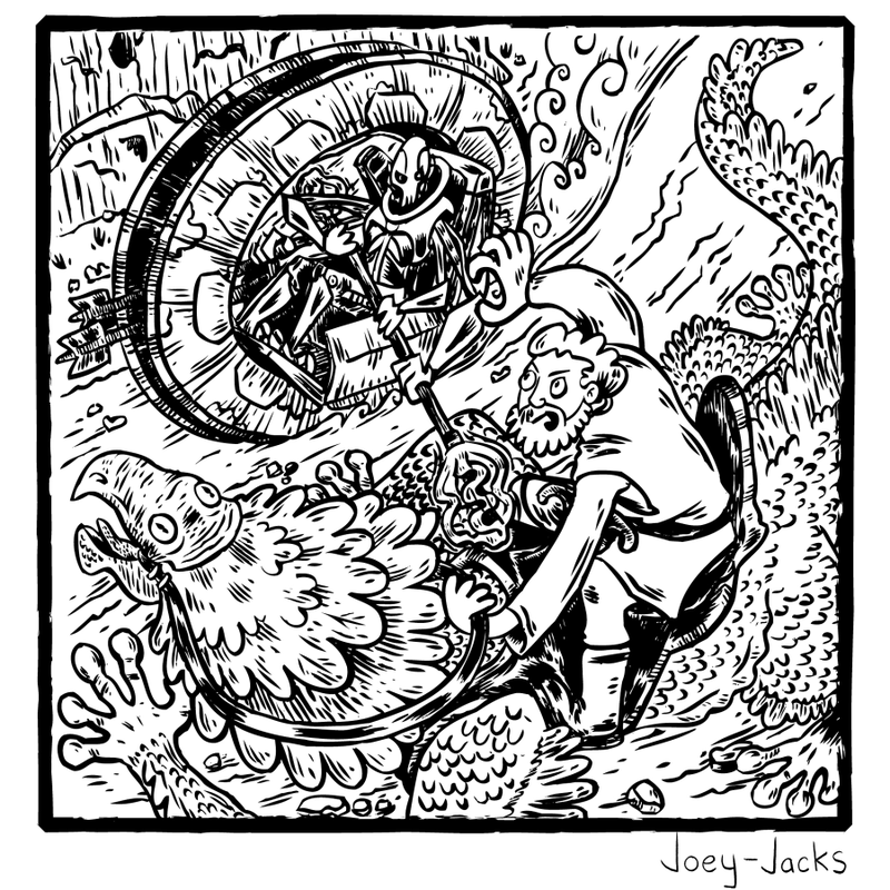 Illustration for article titled Can You Spot All the Geeky Details in these Fantastic Drawings?